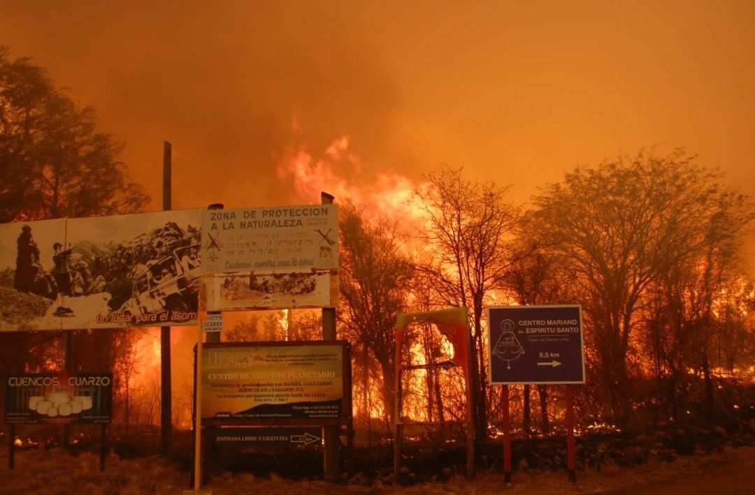 El 95% de los incendios forestales se originaron por intervenciones humanas