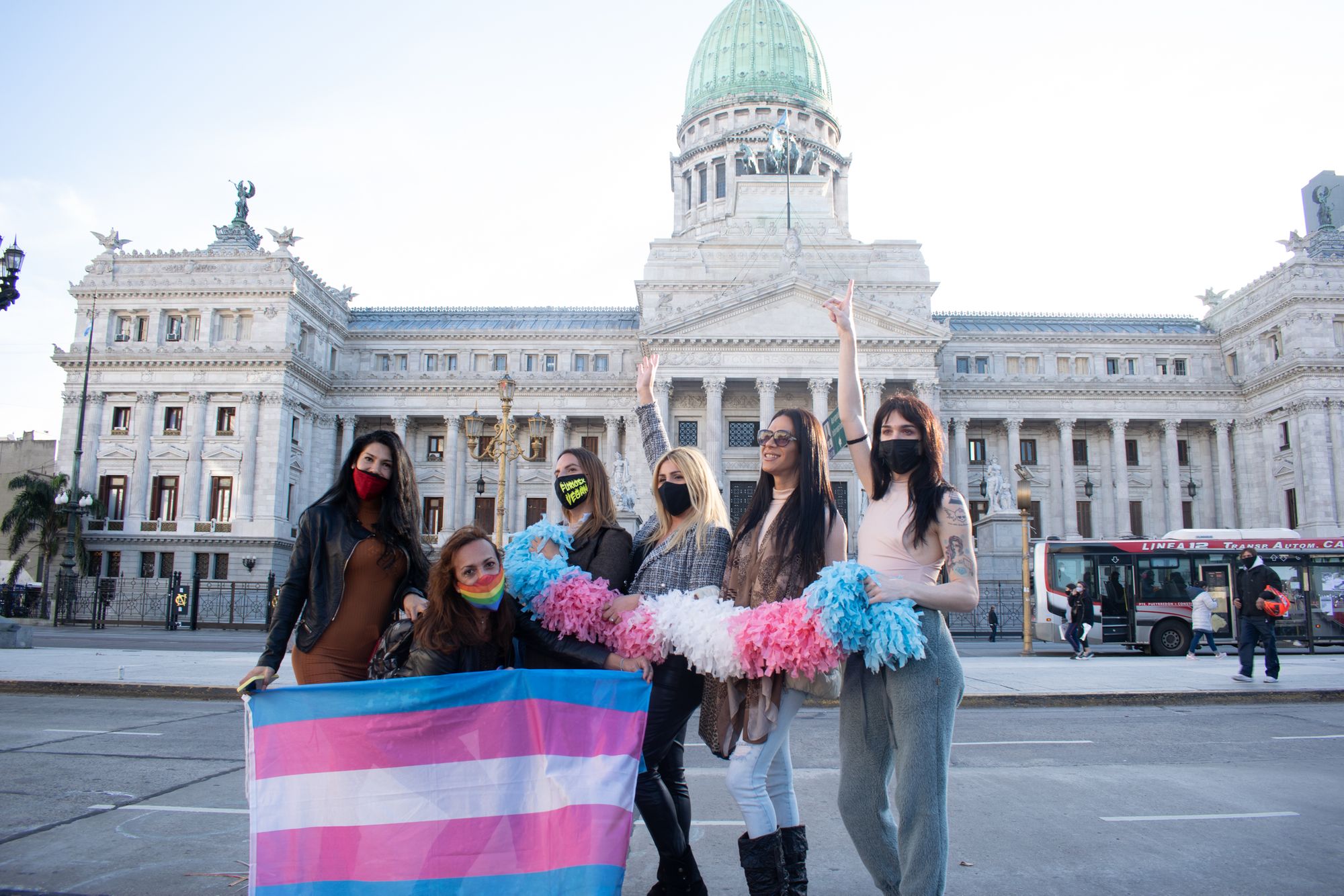 Fotoreportaje: Sanción del cupo laboral travesti-trans