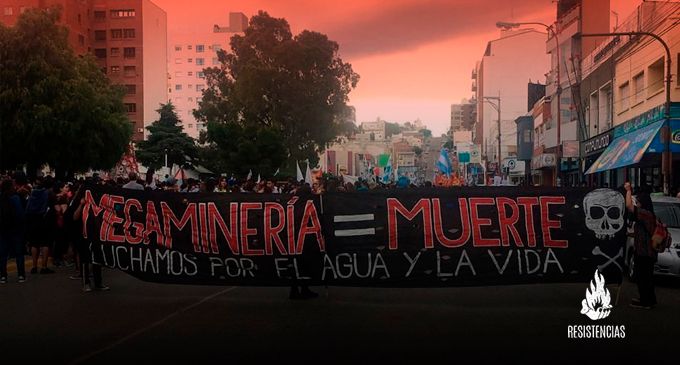 Traición y represión: Chubut aprobó la megaminería