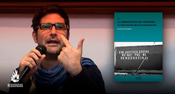 Mariano Pacheco presenta su nuevo libro: "La Democracia en cuestión. La larga marcha hacia la emancipación”